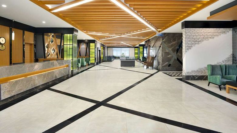 <b>Ramada Resort By Wyndham Kizkalesi Lobby</b>. Images powered by <a href="https://iceportal.shijigroup.com/" title="IcePortal" target="_blank">IcePortal</a>.