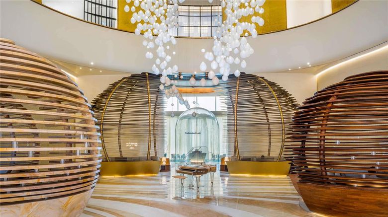 <b>Fairmont Doha Exterior</b>. Images powered by <a href="https://iceportal.shijigroup.com/" title="IcePortal" target="_blank">IcePortal</a>.