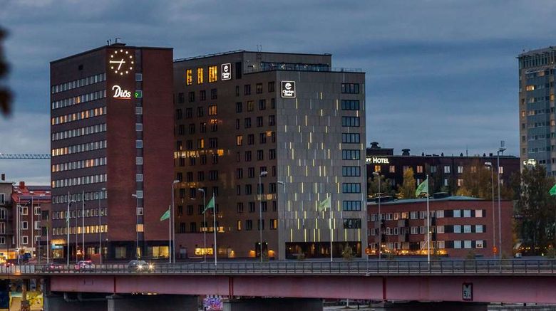 Clarion Hotel Umea Exterior. Images powered by <a href="https://iceportal.shijigroup.com" target="_blank" rel="noopener">Ice Portal</a>.