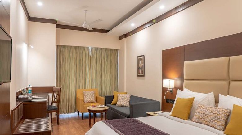 <b>Hotel Madhuban Sarovar Portico Room</b>. Images powered by <a href="https://iceportal.shijigroup.com/" title="IcePortal" target="_blank">IcePortal</a>.