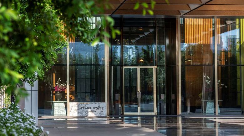 <b>Grand Hyatt Gurgaon Exterior</b>. Images powered by <a href="https://iceportal.shijigroup.com/" title="IcePortal" target="_blank">IcePortal</a>.
