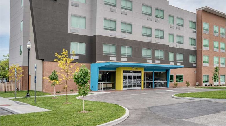 <b>Tru by Hilton Indianapolis Lawrence Exterior</b>. Images powered by <a href="https://iceportal.shijigroup.com/" title="IcePortal" target="_blank">IcePortal</a>.