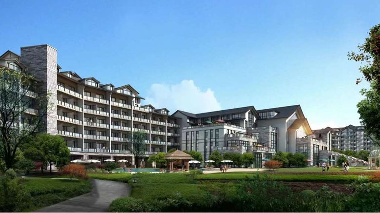 <b>DoubleTree by Hilton Taizhou Shenxianju Exterior</b>. Images powered by <a href="https://iceportal.shijigroup.com/" title="IcePortal" target="_blank">IcePortal</a>.