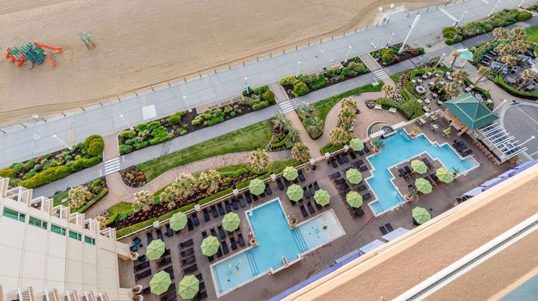 <b>Hilton Vacation Club Ocean Beach Club Pool</b>. Images powered by <a href="https://iceportal.shijigroup.com/" title="IcePortal" target="_blank">IcePortal</a>.