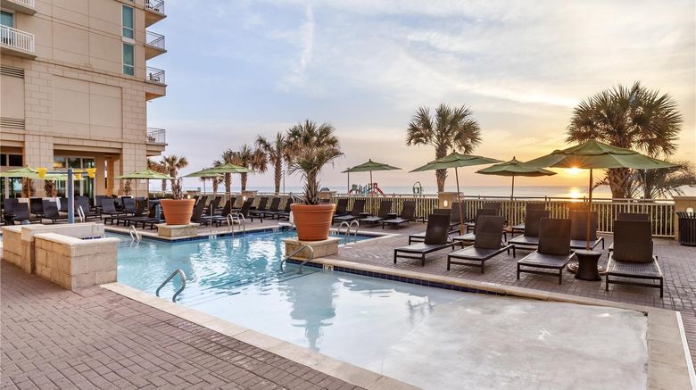 <b>Hilton Vacation Club Ocean Beach Club Pool</b>. Images powered by <a href="https://iceportal.shijigroup.com/" title="IcePortal" target="_blank">IcePortal</a>.