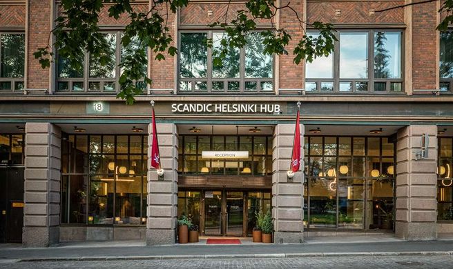 Scandic Helsinki Hub Exterior
