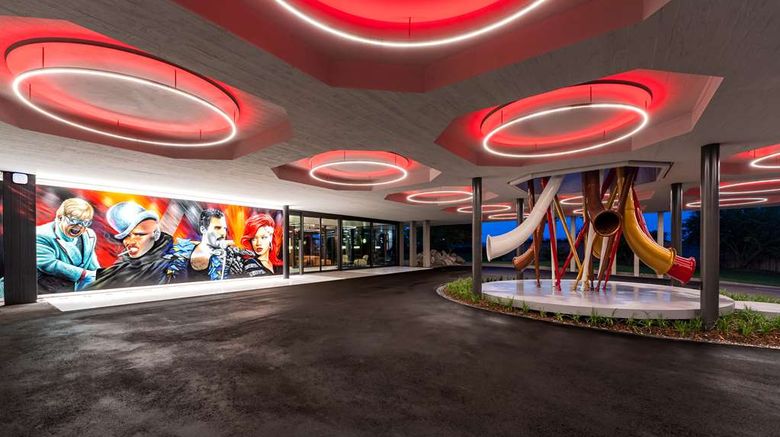 <b>Hotel FIVE Zurich Exterior</b>. Images powered by <a href="https://iceportal.shijigroup.com/" title="IcePortal" target="_blank">IcePortal</a>.