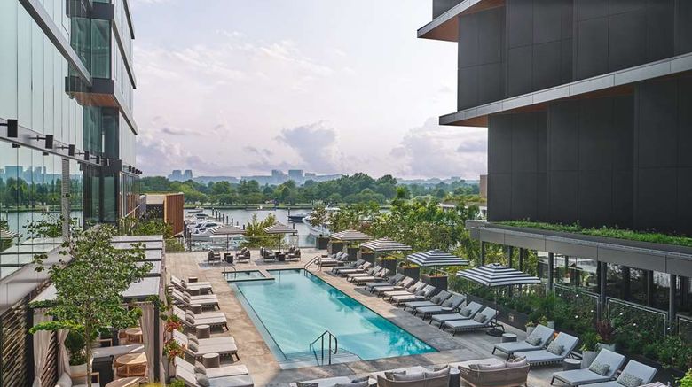 <b>Pendry Washington DC-The Wharf Pool</b>. Images powered by <a href="https://iceportal.shijigroup.com/" title="IcePortal" target="_blank">IcePortal</a>.