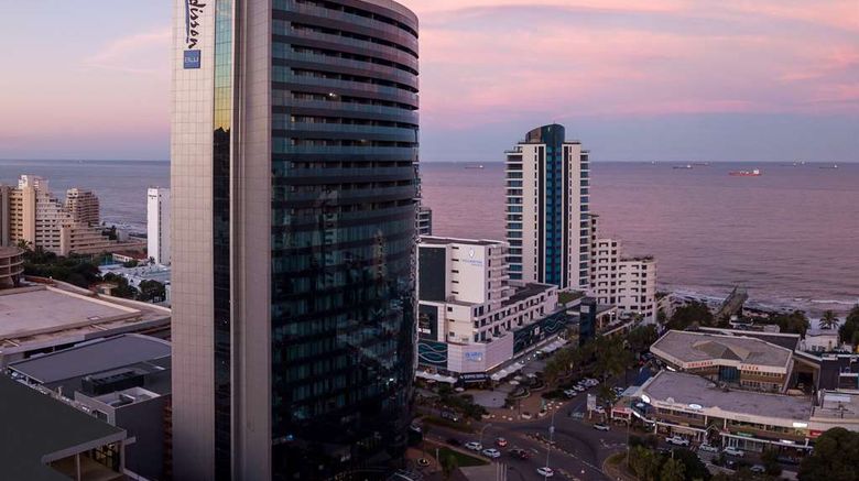 <b>Radisson Blu Hotel Durban Umhlanga Exterior</b>. Images powered by <a href="https://iceportal.shijigroup.com/" title="IcePortal" target="_blank">IcePortal</a>.