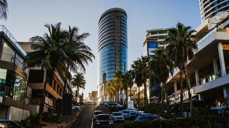 Radisson Blu Hotel Durban Umhlanga Exterior. Images powered by <a href="https://iceportal.shijigroup.com" target="_blank" rel="noopener">Ice Portal</a>.