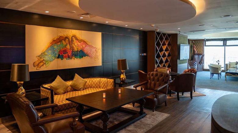 <b>Hilton Amman Restaurant</b>. Images powered by <a href="https://iceportal.shijigroup.com/" title="IcePortal" target="_blank">IcePortal</a>.