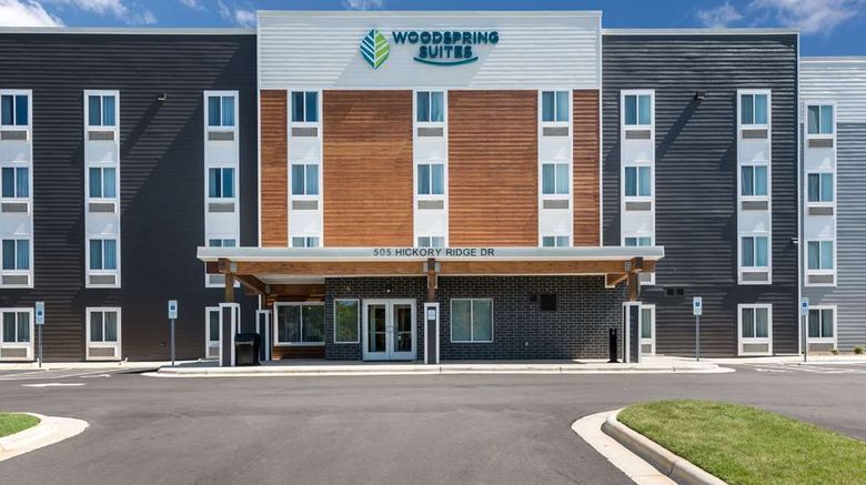 WoodSpring Suites-High Point North Exterior. Images powered by <a href="https://iceportal.shijigroup.com" target="_blank" rel="noopener">Ice Portal</a>.