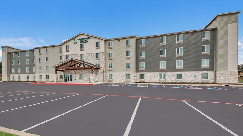 WoodSpring Stes San Antonio UTSA Med Ctr Exterior. Images powered by <a href="https://iceportal.shijigroup.com" target="_blank" rel="noopener">Ice Portal</a>.