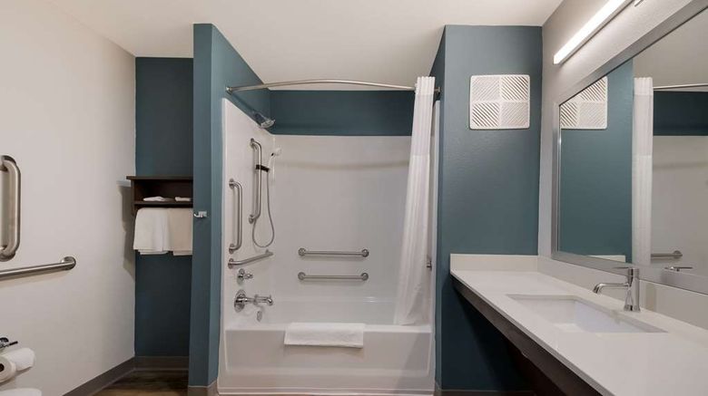 <b>WoodSpring Stes San Antonio UTSA Med Ctr Room</b>. Images powered by <a href="https://iceportal.shijigroup.com/" title="IcePortal" target="_blank">IcePortal</a>.