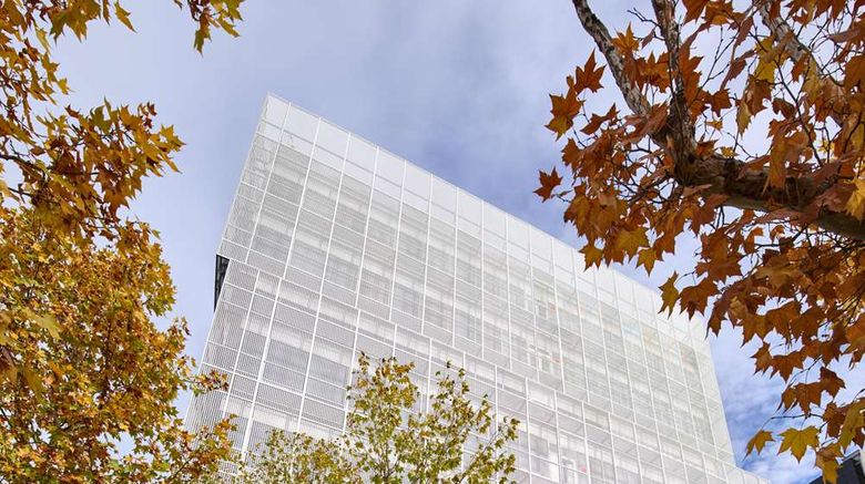 <b>Zleep Hotel Madrid Airport Exterior</b>. Images powered by <a href="https://iceportal.shijigroup.com/" title="IcePortal" target="_blank">IcePortal</a>.