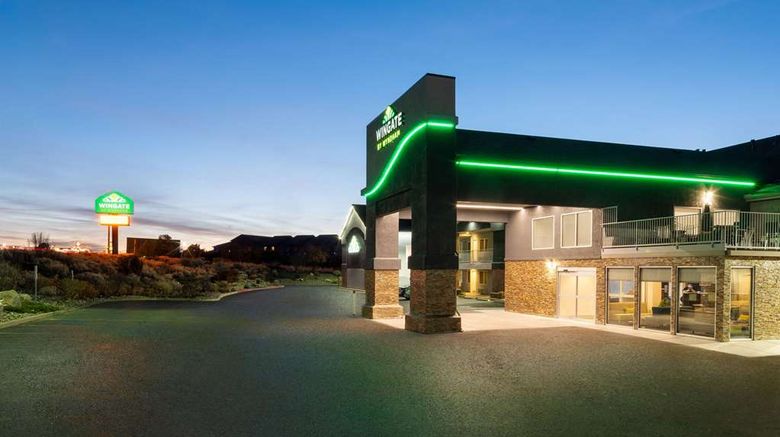 <b>Wingate by Wyndham Cedar City Exterior</b>. Images powered by <a href="https://iceportal.shijigroup.com/" title="IcePortal" target="_blank">IcePortal</a>.