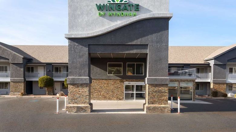 <b>Wingate by Wyndham Cedar City Exterior</b>. Images powered by <a href="https://iceportal.shijigroup.com/" title="IcePortal" target="_blank">IcePortal</a>.