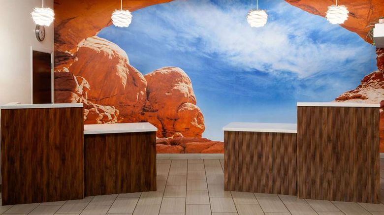 <b>Wingate by Wyndham Cedar City Lobby</b>. Images powered by <a href="https://iceportal.shijigroup.com/" title="IcePortal" target="_blank">IcePortal</a>.