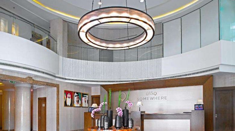 <b>Somewhere Hotel Apartment - Dubai Lobby</b>. Images powered by <a href="https://iceportal.shijigroup.com/" title="IcePortal" target="_blank">IcePortal</a>.