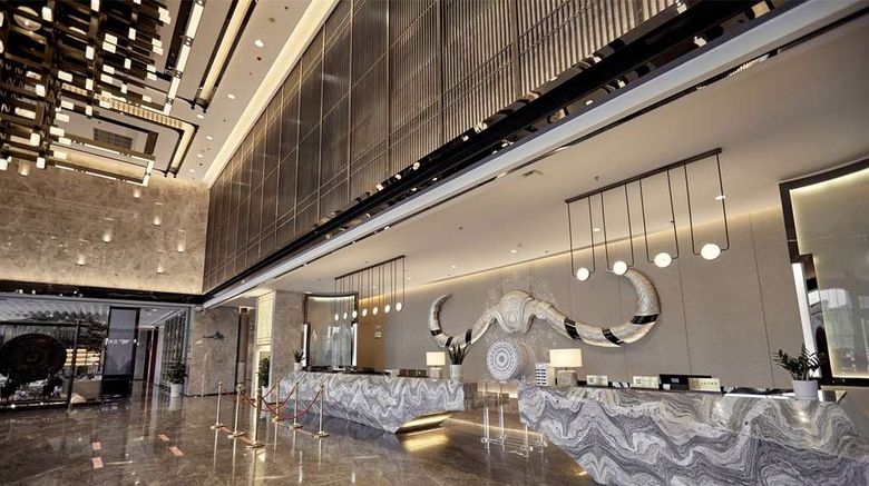 <b>Howard Johnson Tianxiaqiguan Xingwen Lobby</b>. Images powered by <a href="https://iceportal.shijigroup.com/" title="IcePortal" target="_blank">IcePortal</a>.