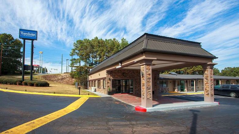 <b>Travelodge by Wyndham Macon West Exterior</b>. Images powered by <a href="https://iceportal.shijigroup.com/" title="IcePortal" target="_blank">IcePortal</a>.