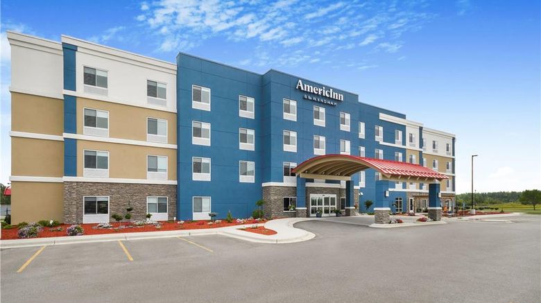 AmericInn by Wyndham International Falls Exterior. Images powered by <a href="https://iceportal.shijigroup.com" target="_blank" rel="noopener">Ice Portal</a>.