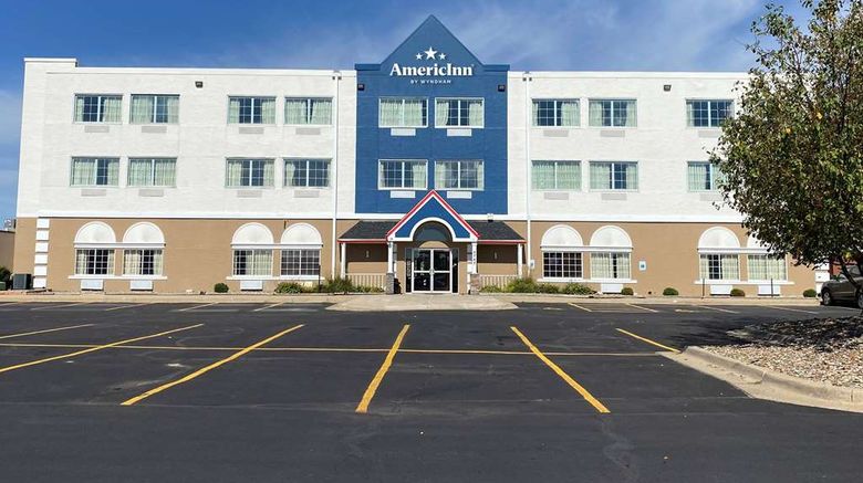 AmericInn by Wyndham Cedar Rapids North Exterior. Images powered by <a href="https://iceportal.shijigroup.com" target="_blank" rel="noopener">Ice Portal</a>.