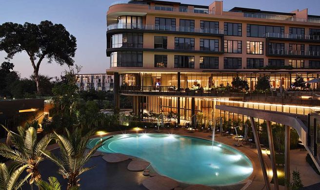 The Houghton Hotel Exterior