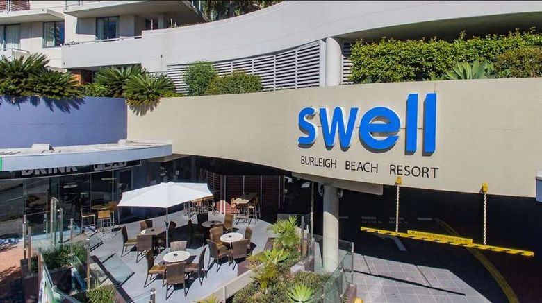 <b>Swell Resort Burleigh Beach Exterior</b>. Images powered by <a href="https://iceportal.shijigroup.com/" title="IcePortal" target="_blank">IcePortal</a>.