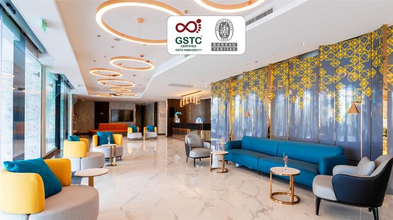 <b>Best Western Nada Don Mueang Airport Lobby</b>. Images powered by <a href="https://iceportal.shijigroup.com/" title="IcePortal" target="_blank">IcePortal</a>.