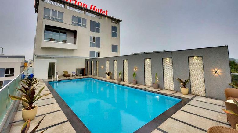 <b>Clarion Hotel Bangalore Pool</b>. Images powered by <a href="https://iceportal.shijigroup.com/" title="IcePortal" target="_blank">IcePortal</a>.