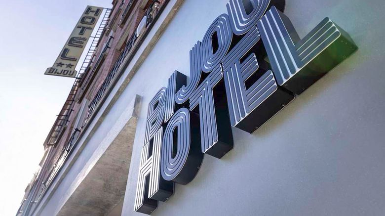 <b>Hotel Bijou Exterior</b>. Images powered by <a href="https://iceportal.shijigroup.com/" title="IcePortal" target="_blank">IcePortal</a>.