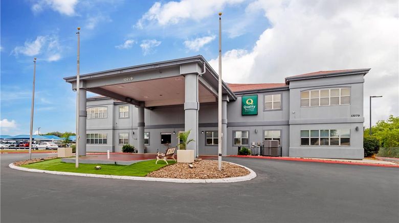 <b>Quality Inn & Suites Fiesta Park Exterior</b>. Images powered by <a href="https://iceportal.shijigroup.com/" title="IcePortal" target="_blank">IcePortal</a>.