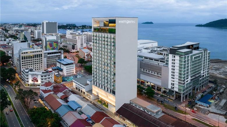 <b>Hyatt Centric Kota Kinabalu Exterior</b>. Images powered by <a href="https://iceportal.shijigroup.com/" title="IcePortal" target="_blank">IcePortal</a>.