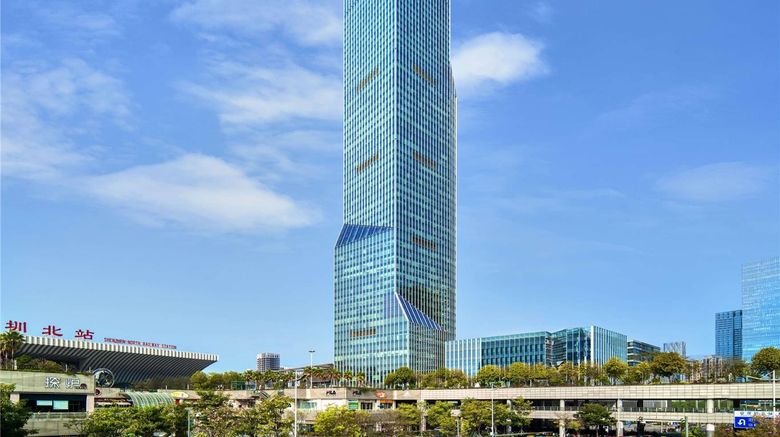Pullman Shenzhen North Exterior. Images powered by <a href="https://iceportal.shijigroup.com" target="_blank" rel="noopener">Ice Portal</a>.