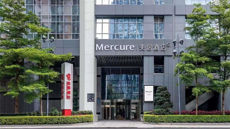 <b>Mercure Guangzhou Tianhe Sports Center Exterior</b>. Images powered by <a href="https://iceportal.shijigroup.com/" title="IcePortal" target="_blank">IcePortal</a>.
