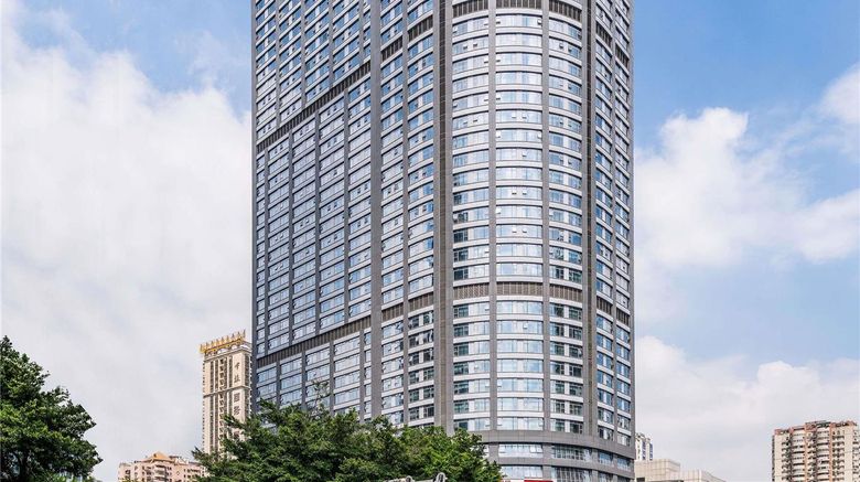 <b>Mercure Guangzhou Tianhe Sports Center Exterior</b>. Images powered by <a href="https://iceportal.shijigroup.com/" title="IcePortal" target="_blank">IcePortal</a>.
