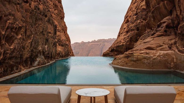 <b>Banyan Tree AlUla Pool</b>. Images powered by <a href="https://iceportal.shijigroup.com/" title="IcePortal" target="_blank">IcePortal</a>.