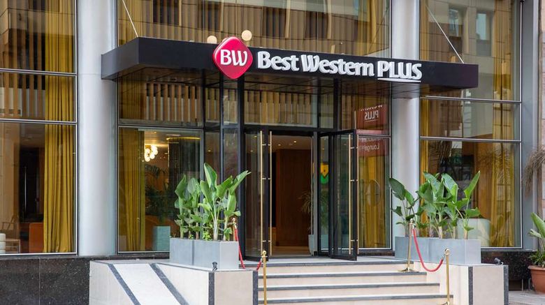<b>Best Western Plus Casablanca City Center Exterior</b>. Images powered by <a href="https://iceportal.shijigroup.com/" title="IcePortal" target="_blank">IcePortal</a>.