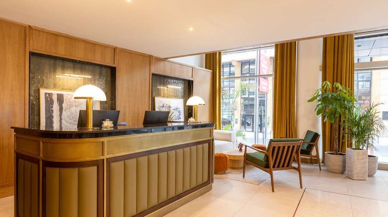<b>Best Western Plus Casablanca City Center Lobby</b>. Images powered by <a href="https://iceportal.shijigroup.com/" title="IcePortal" target="_blank">IcePortal</a>.