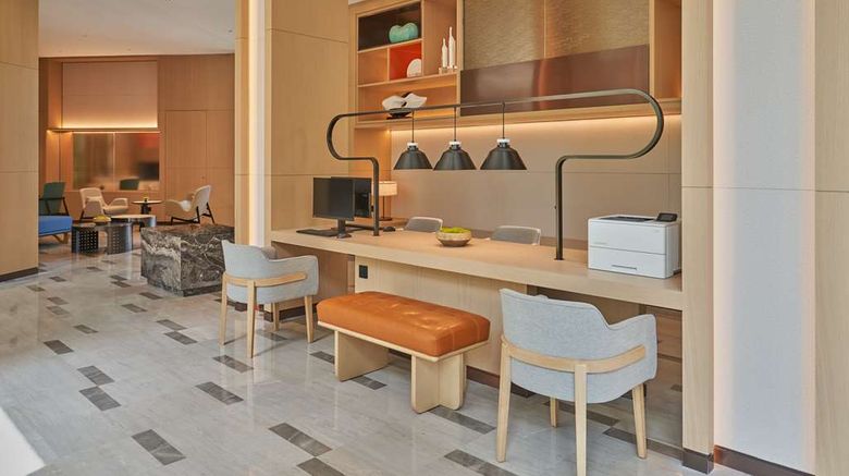 <b>Hyatt Place Huangshan Train Station Lobby</b>. Images powered by <a href="https://iceportal.shijigroup.com/" title="IcePortal" target="_blank">IcePortal</a>.