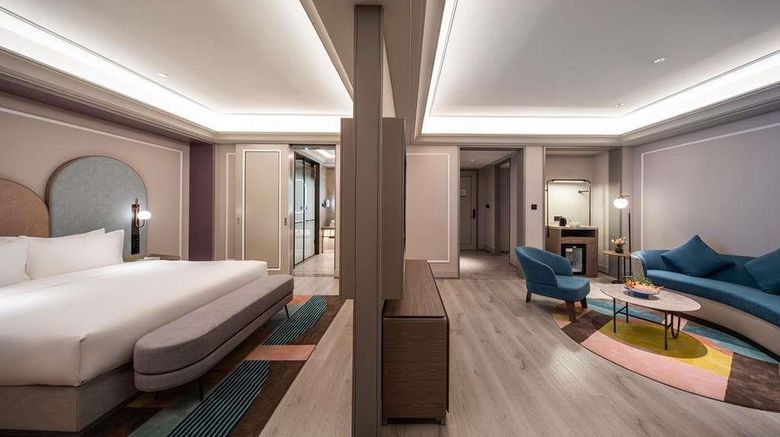 <b>Mercure Qinhuangdao Downtown Suite</b>. Images powered by <a href="https://iceportal.shijigroup.com/" title="IcePortal" target="_blank">IcePortal</a>.