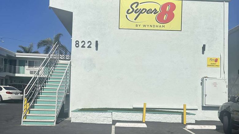<b>Super 8 by Wyndham Oceanside Downtown Exterior</b>. Images powered by <a href="https://iceportal.shijigroup.com/" title="IcePortal" target="_blank">IcePortal</a>.