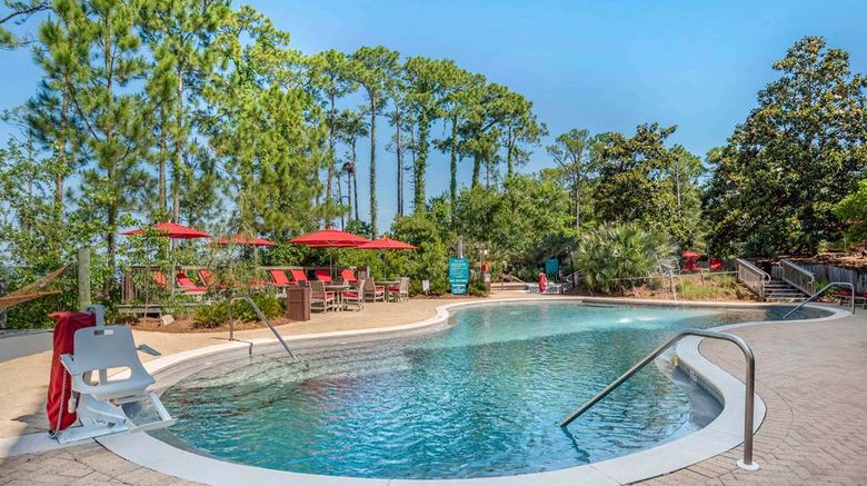 <b>Hilton Grand Vacations Club in Sandestin Pool</b>. Images powered by <a href="https://iceportal.shijigroup.com/" title="IcePortal" target="_blank">IcePortal</a>.
