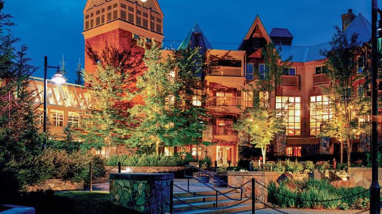 Hilton Grand Vacations Club Whistler Exterior. Images powered by <a href="https://iceportal.shijigroup.com" target="_blank" rel="noopener">Ice Portal</a>.