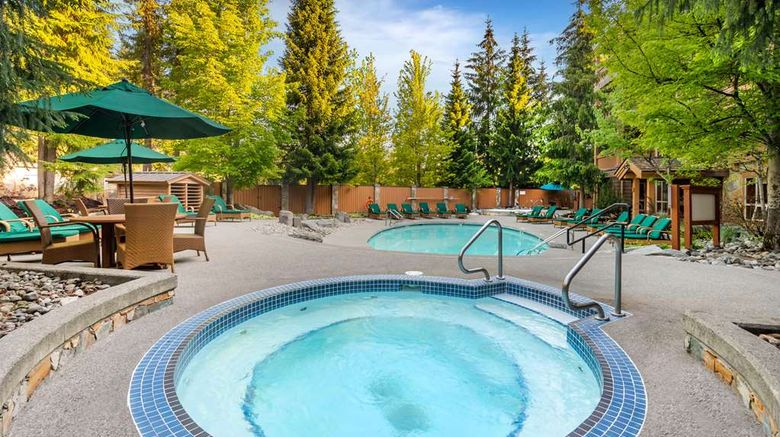 <b>Hilton Grand Vacations Club Whistler Pool</b>. Images powered by <a href="https://iceportal.shijigroup.com/" title="IcePortal" target="_blank">IcePortal</a>.