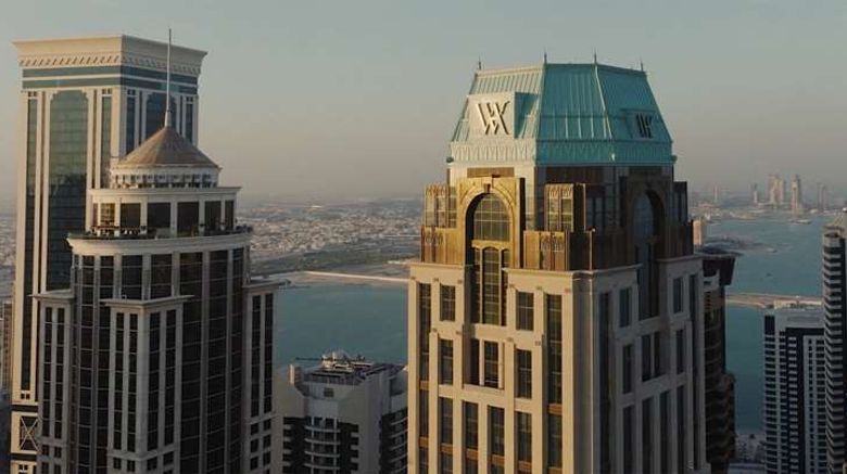Pullman Doha West Bay Exterior. Images powered by <a href="https://iceportal.shijigroup.com" target="_blank" rel="noopener">Ice Portal</a>.