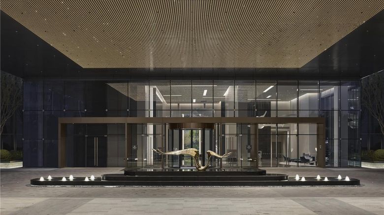 <b>Hilton Zhuji Exterior</b>. Images powered by <a href="https://iceportal.shijigroup.com/" title="IcePortal" target="_blank">IcePortal</a>.