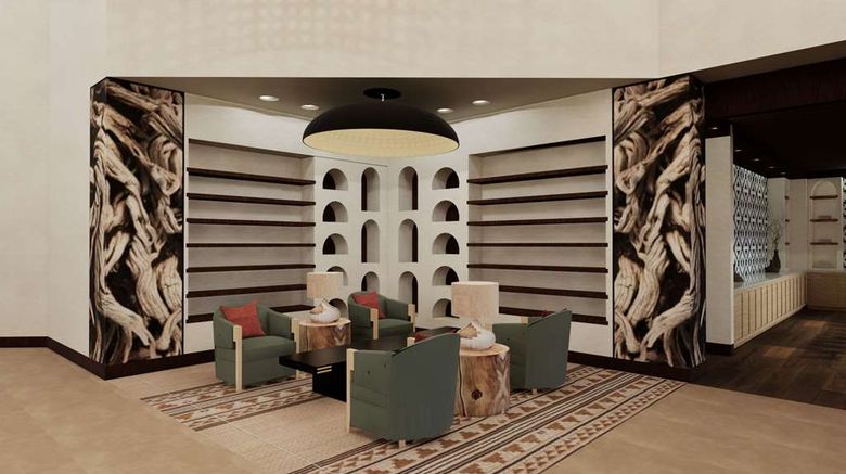 <b>The Eddy Hotel, Tapestry Collection Lobby</b>. Images powered by <a href="https://iceportal.shijigroup.com/" title="IcePortal" target="_blank">IcePortal</a>.