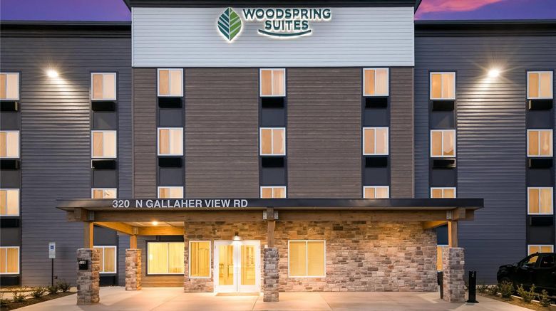 <b>WoodSpring Suites Knoxville West Exterior</b>. Images powered by <a href="https://iceportal.shijigroup.com/" title="IcePortal" target="_blank">IcePortal</a>.